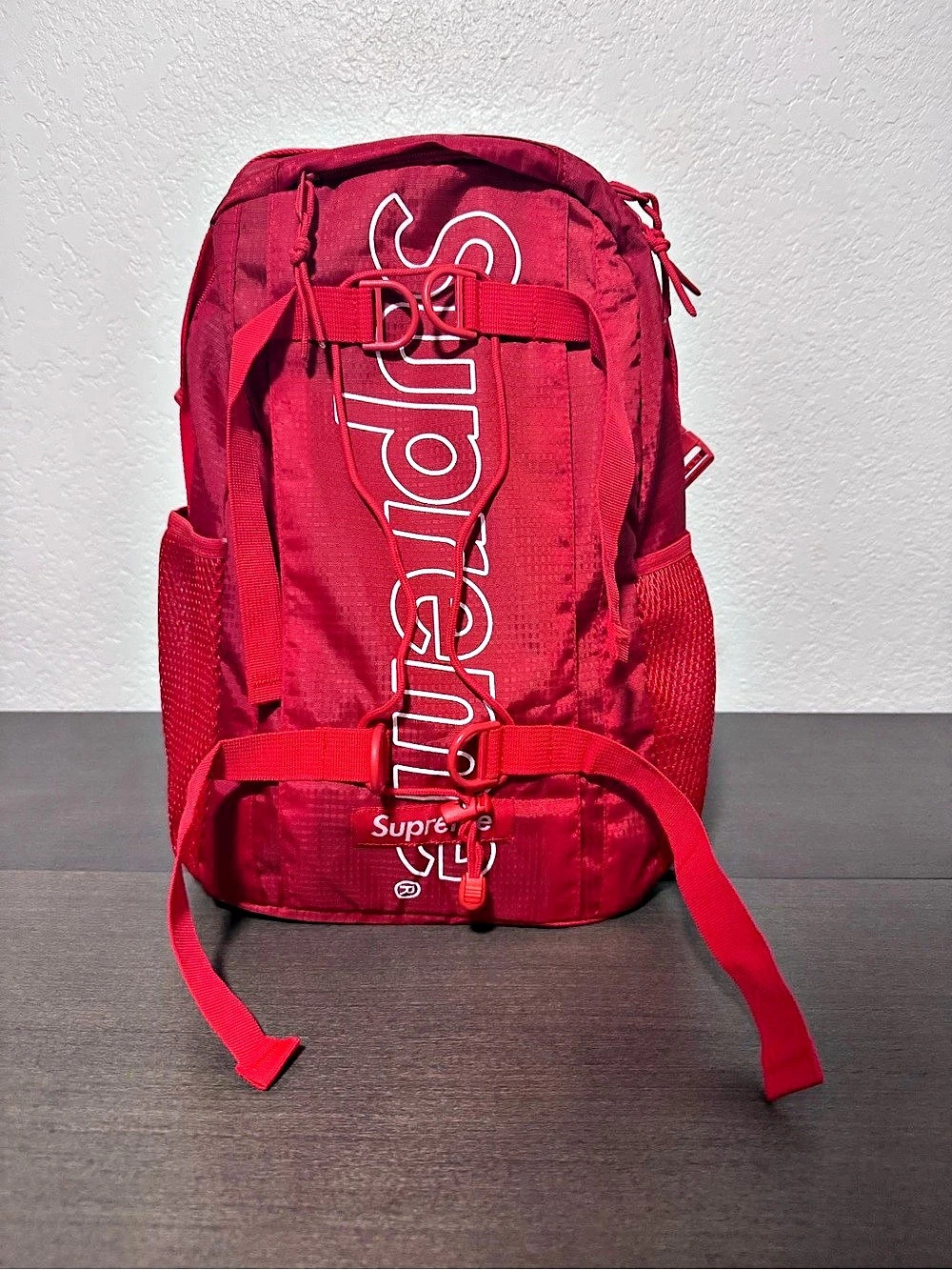 Supreme Backpack  in Red